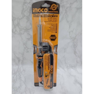 INGCO หัวแร้ง บัดกรี ปลายตรง 100 W รุ่น SI00108 หัวแร้งแช่ หัวแร้ง ( Electric Soldering Iron )