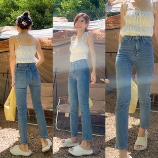 Mochi Jeans(3-5วันจัดส่ง)🍡🏕✏️🌳🚏🗺🛶🤎🥝