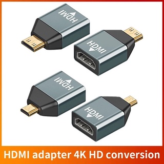 Mini Micro หัวแปลงสัญญาณ Hdmi Converter สำหรับแล็ปท็อปกราฟิกการ์ด TV Monitor หัวแปลงสัญญาณ HDMI Audio Video Transmissio