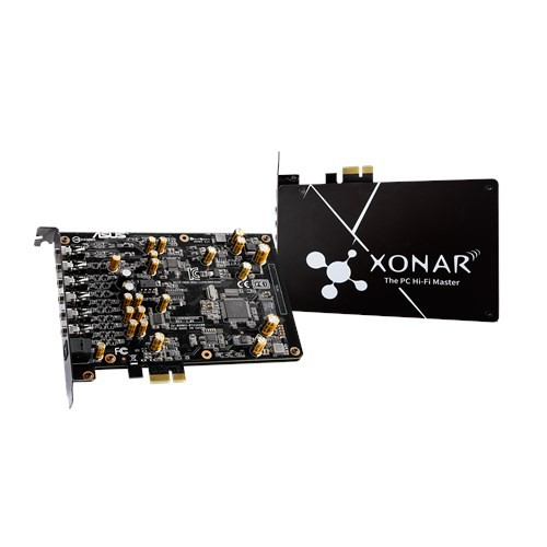 ASUS Xonar AE Sound card 7.1 PCIe gaming sound card with 192kHz/24-bit Hi-Res audio quality