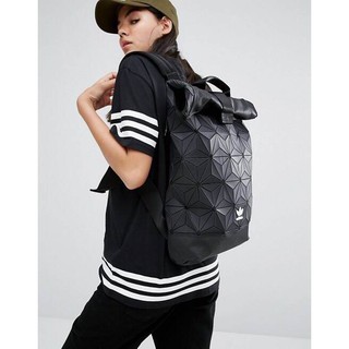 Don’t Miss! Adidas 3D Roll Top Backpack FACTORY OUTLET Y2018 กระเป๋าเป้ Unisex