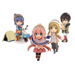 Yuru Camp Nadeshiko Kagamihara Rin Shima Mini Figure PLUM นาเดชิโกะ ริน ยูรุแคมป์ โลลิตั้งแคมป์ โมเดล มินิฟิกเกอร์แท้