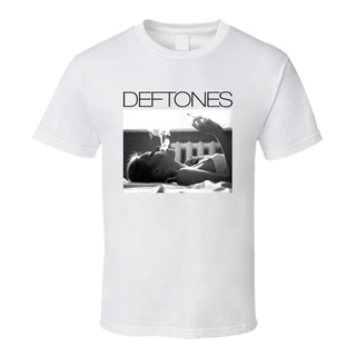 Deftones เสื้อยืดคอกลม แขนสั้น พิมพ์ลายโลโก้ สไตล์วินเทจ พลัสไซซ์ ของขวัญวันเกิด สําหรับผู้ชาย และผู้หญิง ไซซ์ S-3XLสามา