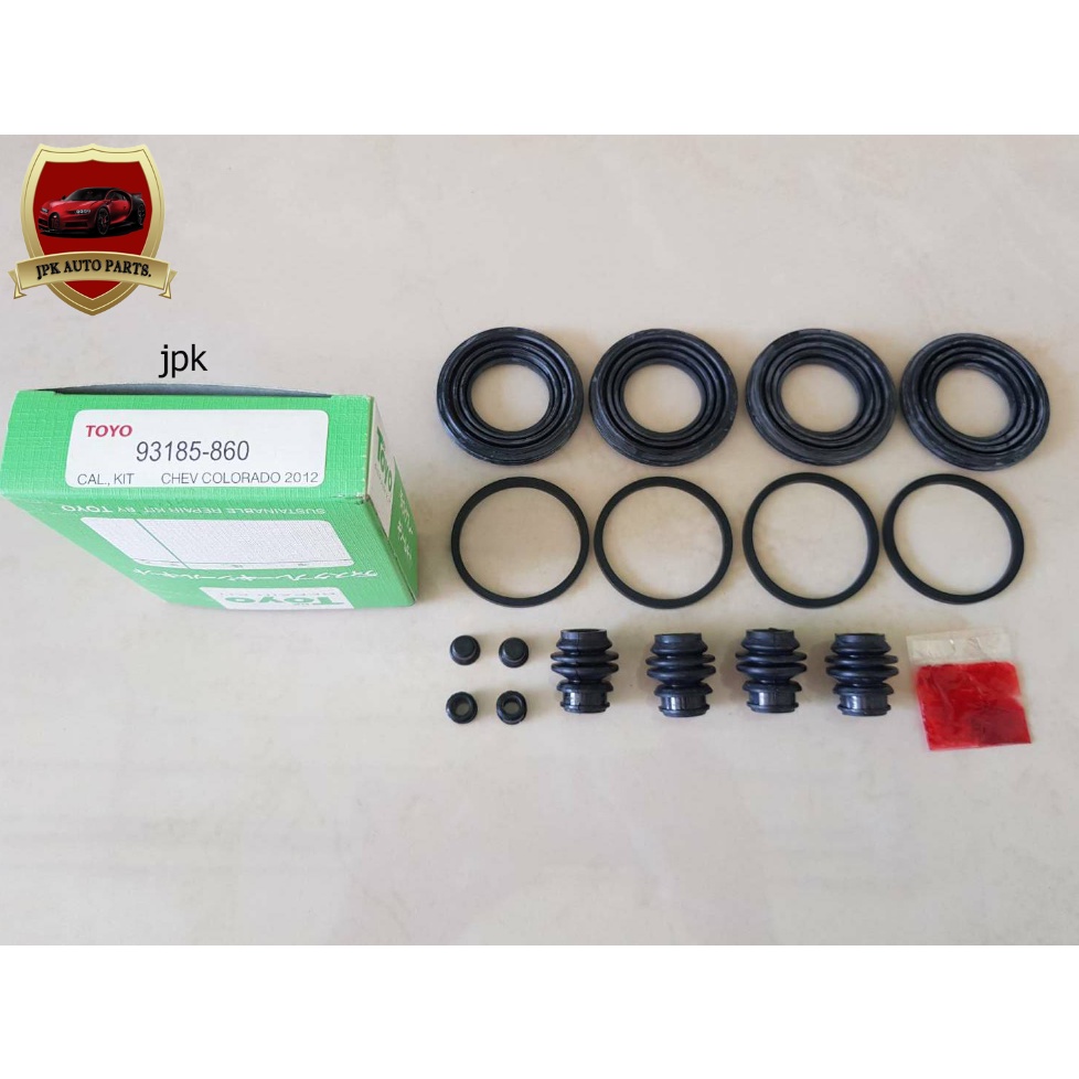 ชุดซ่อมยางดิสเบรคหน้า CHEVROLET COLORADO ปี2012-2015 ยี่ห้อ TOYO JAPAN ชุดละ350บาท