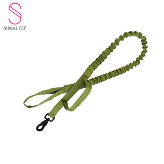 SUNALOZ-พร้อมส่ง เชือกจูงสุนัข สายจูงระบบยุทธวิธี Molle เชือกบันจี้จั้มผ้าไนล่อน แข็งแรงทนทาน รุ่น Bb-b02