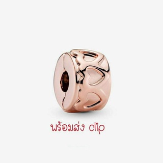 Pandora   rose   clip คลิปหัวใจโรส