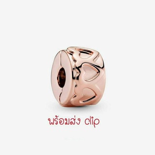 Pandora   rose   clip คลิปหัวใจโรส