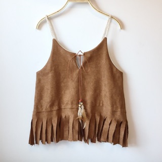 JIRATCLOTHES - สายเดี่ยวโบฮีเมี่ยน