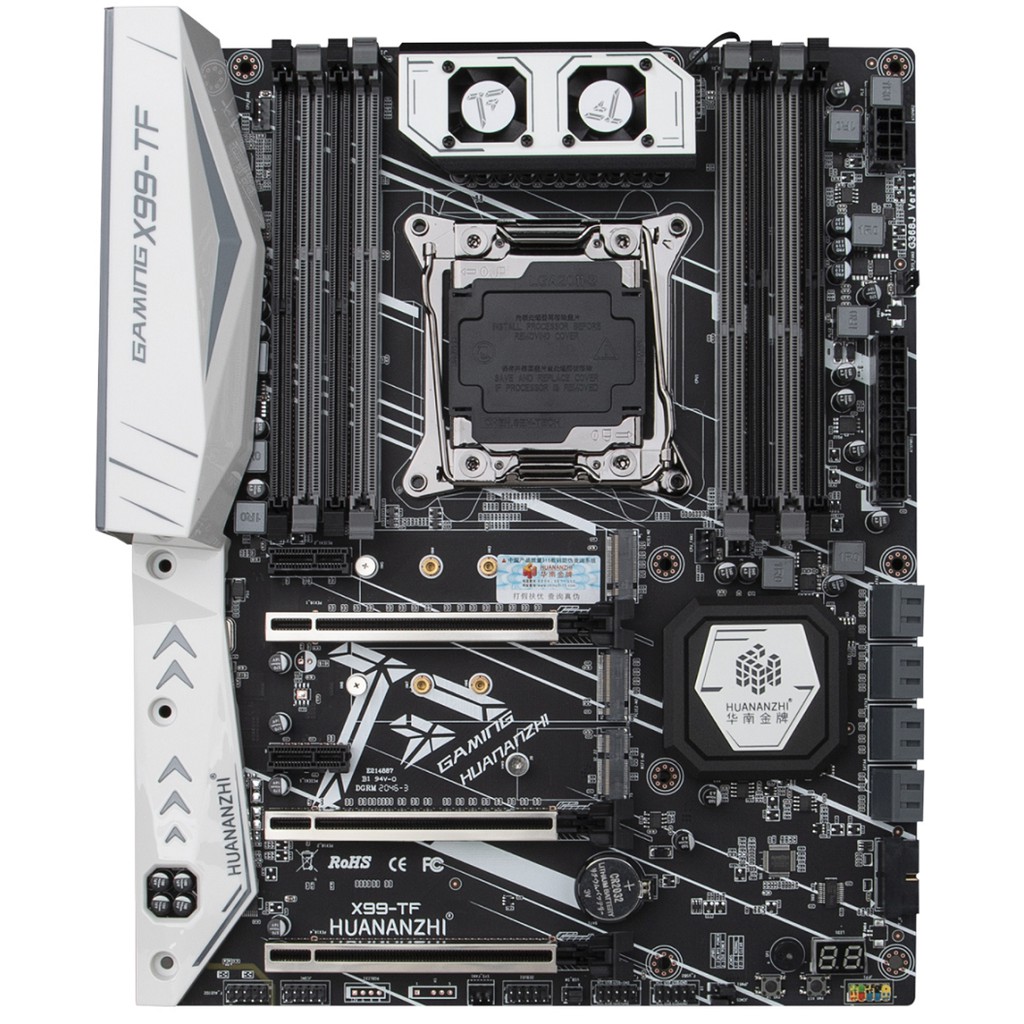 เมนบอร์ด MB X99-F8สีเขียว X99-TFสีขาว ลดพิเศษ!! HUANANZHI ส่งไวของอยู่ไทย