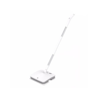 ไม้ถูพื้นไฟฟ้าไร้สาย Mop Machine LED D260 - White ไม้ถูพื้น ไม้รีดน้ำ Cordless Electric Mop Mop Machine LED D260 - White