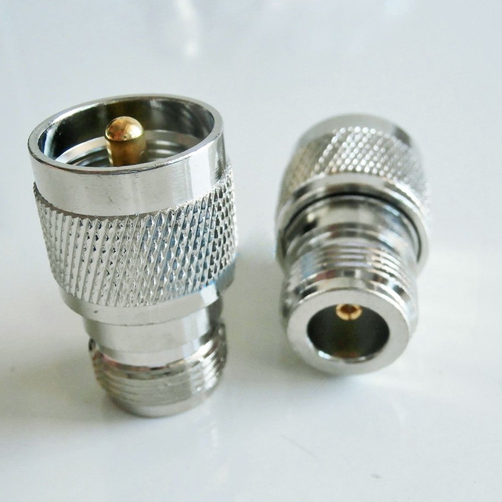 【EVER】pl 259 pl - 259 uhf male plug to n type female แจ็คอะแดปเตอร์เชื่อมต่อ 1 ชิ้น