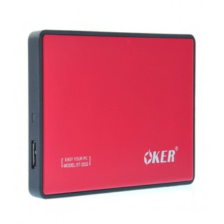 OKER Enclosure 2.5" SATA รุ่น 2532 USB3 (Red)