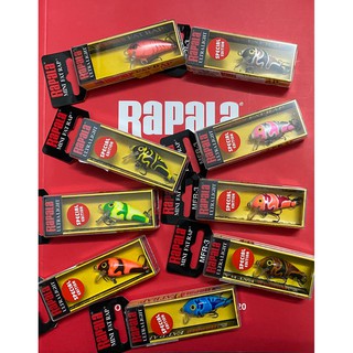 Rapala MINI FAT RAP MFR3 เหยื่อตกปลา สูตรพิเศษ