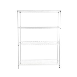 Shelf SHELF 4 TIERS FURDINI DECKO MR1200 WHITE Multipurpose furniture Home &amp; Furniture ชั้นวางของ ชั้นวางของ 4 ชั้น FURD