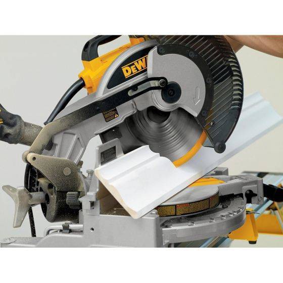 DEWALT แท่นตัดองศา 10 นิ้ว รุ่น DW714 (1650W) รับประกัน 3 ปี ของแท้ เลื่อย องศา สไลด์ dewalt เลื่อยอ