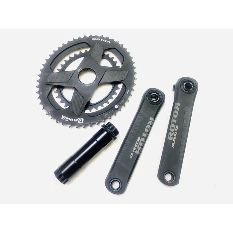 จานหมอบ ROTOR ALDHU 3D+  BB 30mm 172.5 มิล 50-34 Q Ring