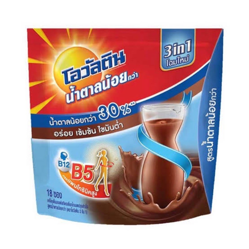 โอวัลติน 3 in 1 หวานน้อย