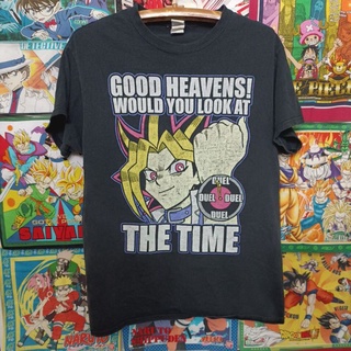 เสื้อยืดมือสอง Usa Vintage การ์ตูนญี่ปุ่นเก่าวินเทจ Yugi  Size M.อก20/ยาว27