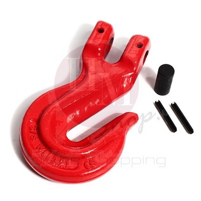 TOHO ตะขอสับโซ่ ห่วงนิรภัย ตะขอเหล็กเกี่ยวโซ่ G80 ขนาด 5/8 นิ้ว รับน้ำหนักการใช้งานสูงสุดได้ 8.2 ตัน