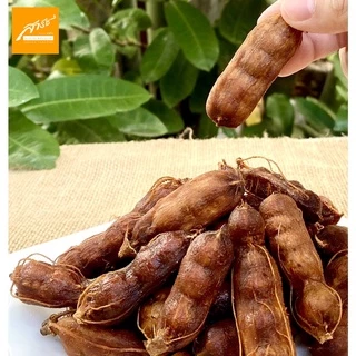 มะขามหวานแกะเปลือกพันธุ์ศรีชมภู (ข้อสั้น) 500 - 1000 กรัม มะขามหวาน มะขามอบแห้ง ผลไม้อบแห้ง มะขามสารัช