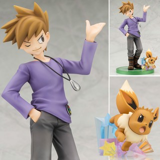 Figure ฟิกเกอร์ Model โมเดล Pokemon Series โปเกมอน ซีรี่ส์ Blue &amp; Eevee บลู อีวุย Green With Eievui กรีน ยีบุย โปเกม่อน