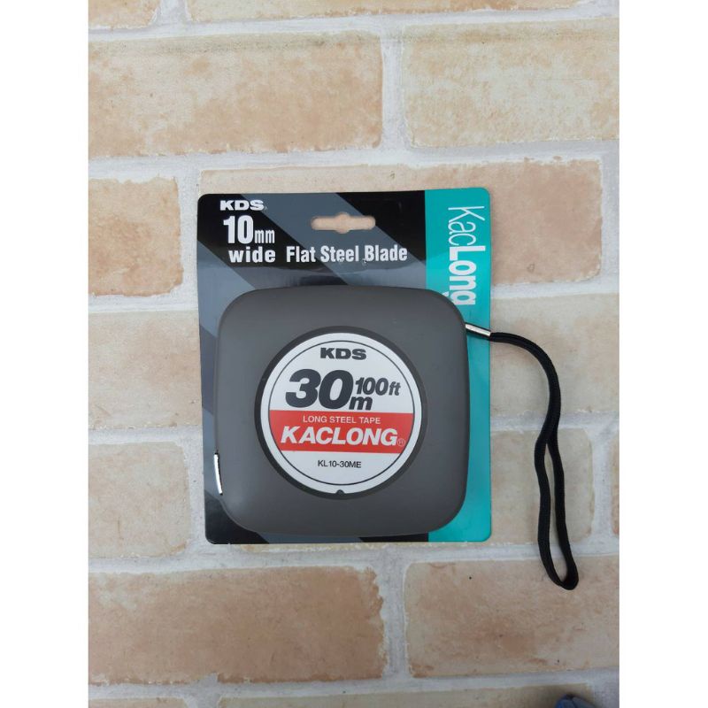 KDS ตลับเมตรเทปเหล็ก KDS KACLONG ของญี่ปุ่นมี 3 ขนาด 10เมตร/ 20เมตร / 30 เมตร เทปเหล็กผลิตภายใต้คุณภาพญี่ปุ่น - รูปที่ 2