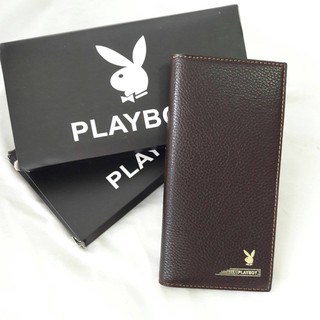 PLAYBOY LONG WALLET รุ่นเเนวตั้ง กระเป๋าสตางค์ใบยาว PLAYBOY