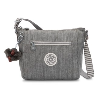 ส่งฟรี EMS Kipling REBECCA Crossbody Bag - Striped Web Grey