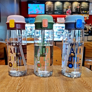 กระบอกน้ำยกดื่ม BPA Free Water bottle ขวดน้ำออกกำลัง พกพาง่ายสำหรับเล่นกีฬาและ Outdoors