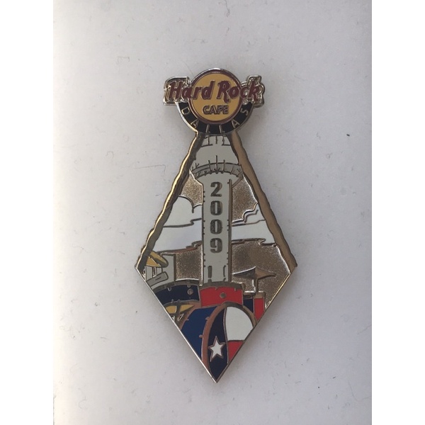 HRC Hard Rock Cafe DALLAS 2009 Dallas Texas Star Puzzle Tower Pin Collectors Pin LE300