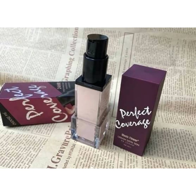 รองพื้นMusic flower Dream satin skin BB Cream 24HR.