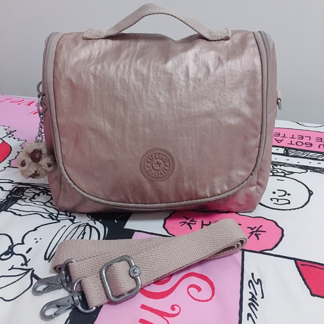 KIPLING Kichirou Lunch Bag มือ 2 สภาพดีค่ะ