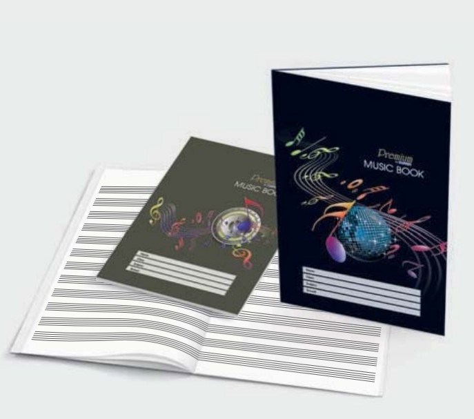 CAMPAP CA3522 A4 40p 70gms MUSIC BOOK x 20 ชิ้น