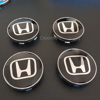 ใหม่ ฝาครอบดุมล้อกลาง 60 มม. สําหรับอัพเกรดรถยนต์ Honda 4 ชิ้น