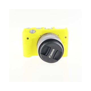 SILICONE CASE CANON M3 YELLOW เคสกล้อง (0897)