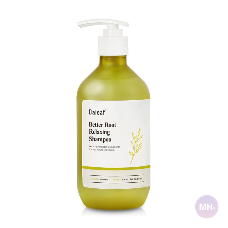 Daleaf Chlorella Better Root Relaxing Shampoo 500ml / Anti Hair Loss / Vegan Shampoo