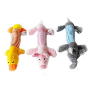 [VIP] ของเล่นตุ๊กตาช้าง เป็ดน่ารัก มีเสียง สําหรับสัตว์เลี้ยง สุนัข