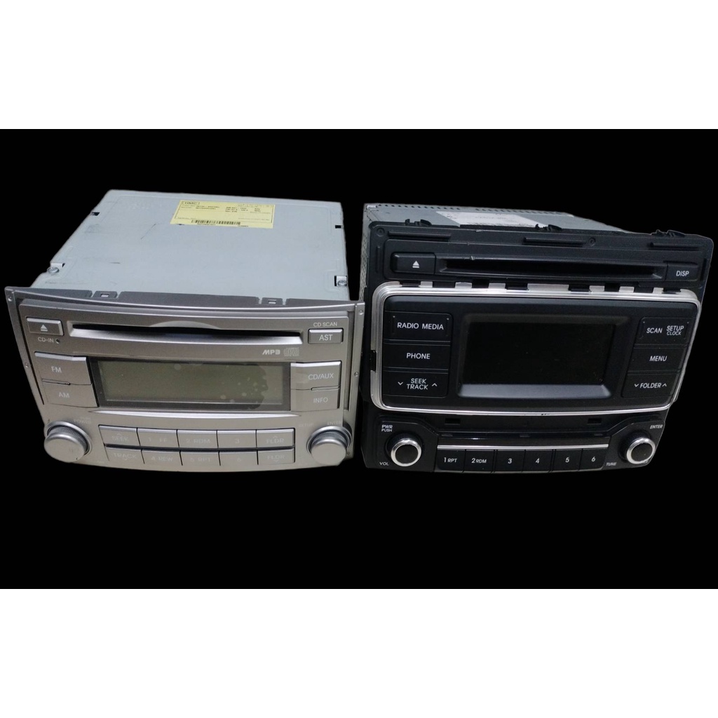 เครื่องเล่นวิทยุรถยนต์ 2 Din CD MP3   HYUNDAI H-1ของเดิมๆ