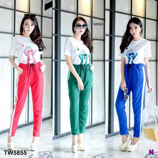 G5855 Set  เสื้อ+กางเกงวอม