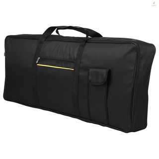 [On Sale] Portable 76 Key Electronic Piano Keyboard Gig Bag Carrying Bag Storage Holder Case 420D Cloth