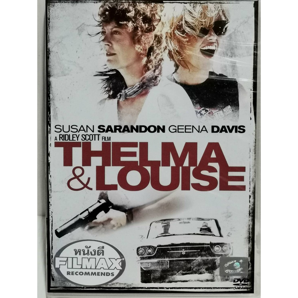 DVD : Thelma &amp; Louise (1991) มีบ้างมั้ยผู้ชายดี ๆ สักคน " Susan Sarandon, Geena Davis " A Ridley Scott Film