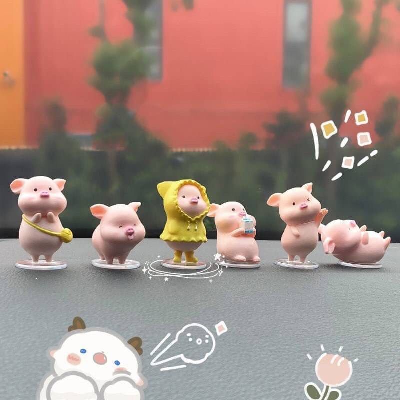 พร้อมส่ง🇹🇭ถูกที่สุด🔥🐷♥️แกงค์หมู ตะลุยสวน VS🐷❤แกงค์หมูสู้ฝน 🌧🌦ของเล่น ของสะสม ตั้งโชว์