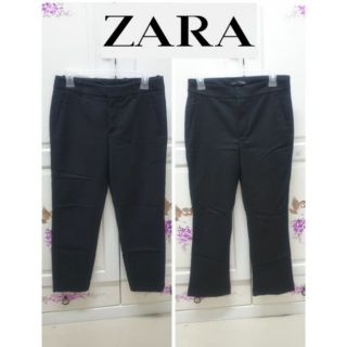 ZARA กางเกงผ้า กางเกงทำงาน ผู้หญิง มือสอง Size S,M,L,XL