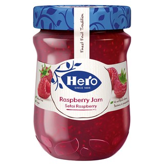 เฮโร่แยมรสราสพ์เบอร์รี่ 340กรัม HERO Raspberry Jam Jam 340 gm.