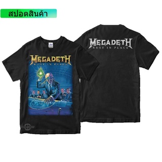 เสื้อยืด พิมพ์ลายวง megadeth - RUST IN PEACE HEAVY metal Premium สําหรับผู้ชาย