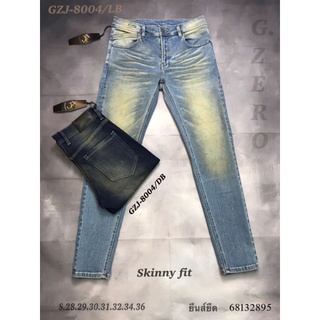 👖กางเกงยีนส์ผู้ชาย ทรงสกินนี่ Skinny GZJ-8004