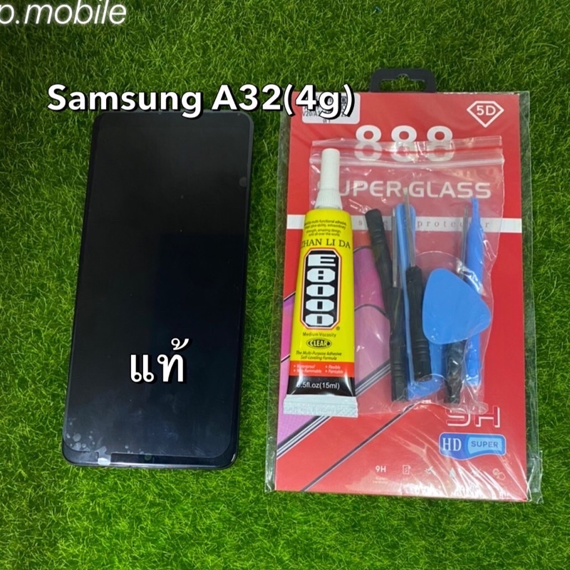 จอชุดSamsung A32(4g)แท้โรงงาน/สแกนนิ้วมือได้
