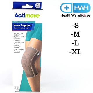 Actimove Knee Support 2 แกน ด้านข้าง Closed Patella (S/M/L/XL) สีเนื้อ