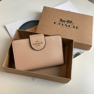 📮@1,080.-🔥BIG DISCOUNT🔥💯COACH SMALL WALLET IN SIGNATURE CANVAS