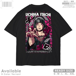 เสื้อยืด ลายการ์ตูนอนิเมะ Naruto UCHIHA ITACHI สไตล์ญี่ปุ่น x A2526